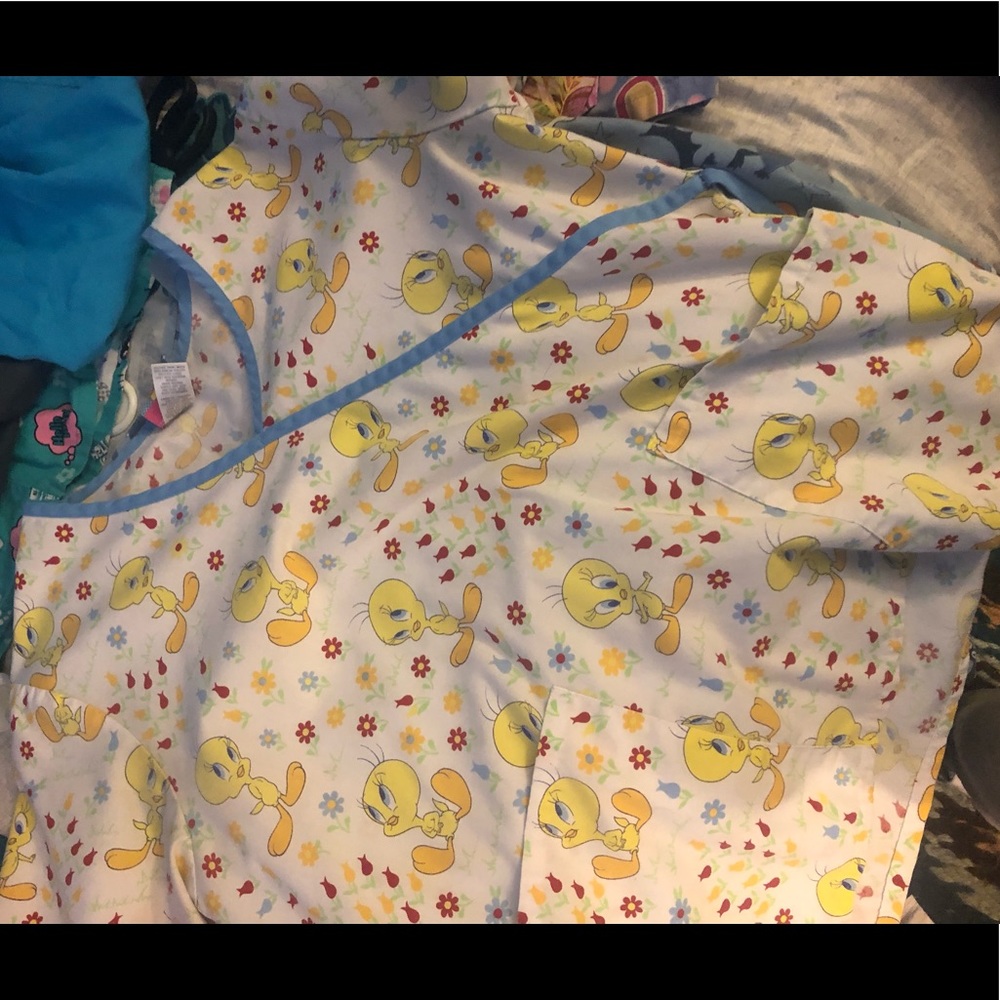 Small scrub top